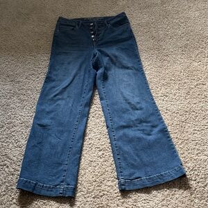 Maurices M Jeans High-Rise Button-Fly Denim Flare Jeans